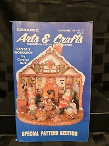 Ceramic Arts & Crafts Magazine ~ November 1981 Special Pattern - Picture 1 of 2
