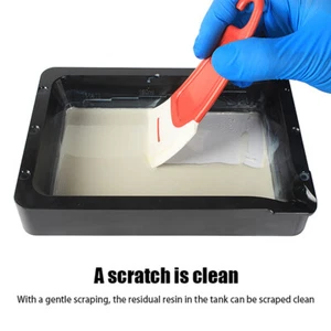3D Resin Printer Accessories 2Pcs Silicone Spatula For 3D Printing Resin Remova - Photo 1/10