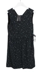 COP COPINE Graphias Dress Women's (EU) 38 Sleeveless Drawstring Waist Patterned - Picture 1 of 8