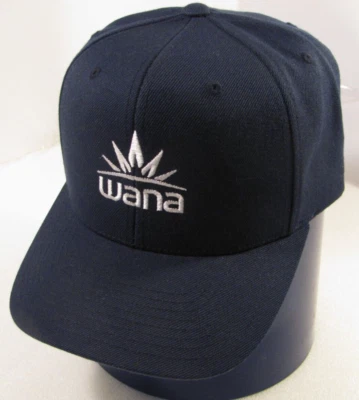 Sombrero Dispensario Wana Para Hombres Azul Snapback Gorra Ajustable Yupoong Clásicos Hierba Logo Foto 1 de 4