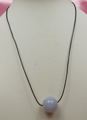 Chalzedon - Halskette,   Sterlingsilber 925  - Bild 1 von 4