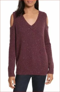 Rebecca Minkoff women sweater ND-15206 605 brown wool blend XS - Picture 1 of 12