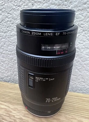 Lente zoom Canon 70-210 mm 1:4 Af lente macro EOS EF montura cámara PARA REPARACIÓN LEER Foto 1 de 4