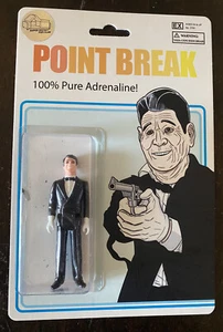 Point Break Bodhi Ronald Reagan Ladrón de Bancos Juguete Personalizado Super Secreto Divertido Club - Imagen 1 de 9