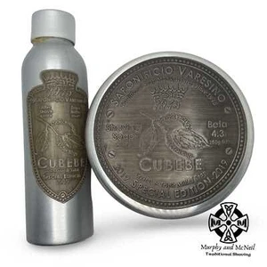 Cubebe Shaving Soap in Tin (Beta 4.3) and Splash - by Saponificio Varesino (Pre- - Picture 1 of 2