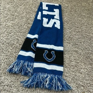 Indianapolis Colts Schal NFL blau weiß Football weich - Bild 1 von 4