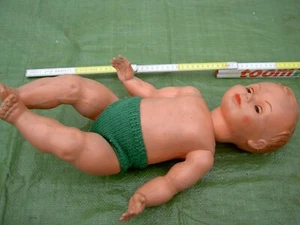 Puppe, Schlafpuppe, verm. 60er Jahre ca 40 cm groß - Bild 1 von 8