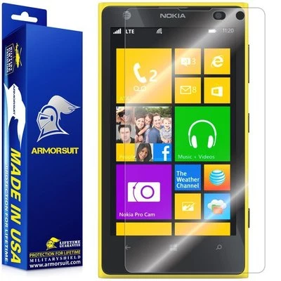 [Paquete de 2] Protector de pantalla de película transparente ArmorSuit Nokia Lumia 1020 HD Foto 1 de 4
