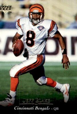 1995 Upper Deck Jeff Blake 190 RC Cincinnati Bengals - Image 1 of 2