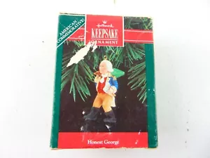 Hallmark Keepsake adorno de Navidad 1992 Honest George - Imagen 1 de 5