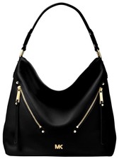 michael kors black hobo purse