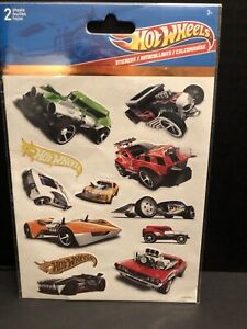 Hot Wheels Stickers NEW Sealed 2 sheets