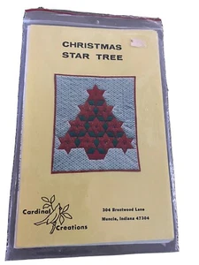 Christmas Star Tree Wall Hanging Pattern/Instructions by  - Picture 1 of 3