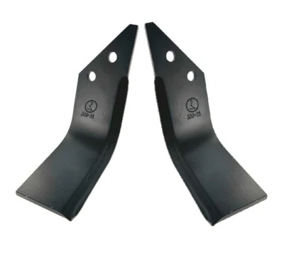 Paar 2 x Messer Fräsmesser Bodenfräse fur Barreto 03006-L  03006-R 918H 1320H - Bild 1 von 3