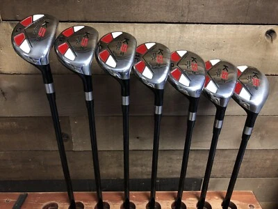 USED Majek K5 Hybrid Iron Set Golf Clubs 5-SW Senior Flex Graphite Shaft 184BMCY - Image 1 of 4