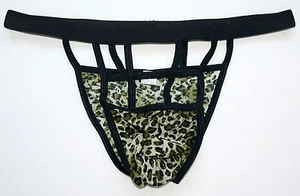 Bikini para hombre G021 con estampado de leopardo - Imagen 1 de 4