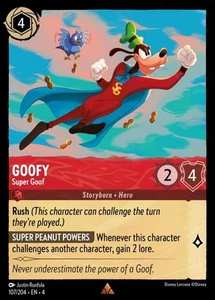 Goofy - Super Goof (107) Ursula's Return Disney Lorcana - Imagen 1 de 1
