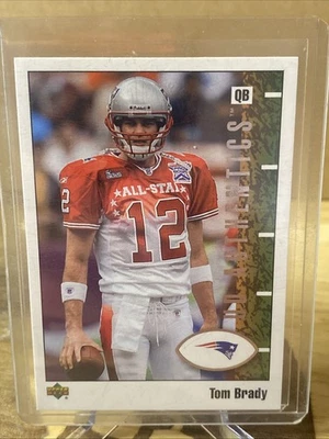2002 UD Authentics - Tom Brady #52 - Imagem 1 de 2