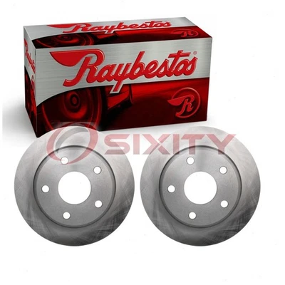2 pc Raybestos R-Line Front Disc Brake Rotors for 2011 Ram Dakota Braking vj - Image 1 of 4