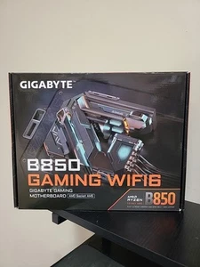 GIGABYTE B850 GAMING WIFI6 AMD AM5 LGA 1718 Mainboard, ATX, DDR5, 3x M.2, P9 - Bild 1 von 7