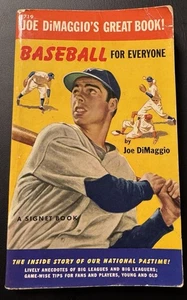 1949, Joe DiMaggio’s Great Book "BASEBALL FOR EVERYONE" Buch Vintage - Bild 1 von 3