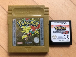 Nintendo DS Pokemon Version Blanche 2 & GB Pokemon Gold - FRA French (Authentic) - Picture 1 of 7