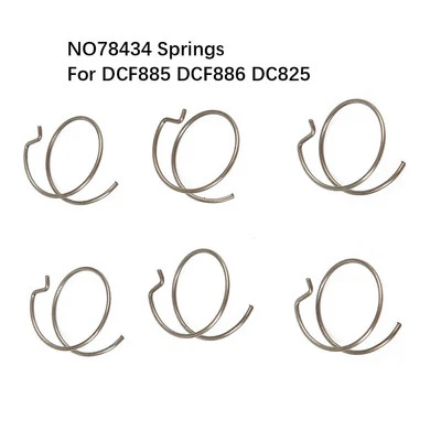 6X/Set Springs Power Tool Parts For DEWALT 20V Impact-Driver DCF885/DCF886/DC825 - Image 1 of 4