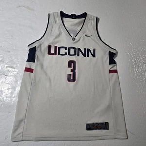 Vintage Nike Team UConn Huskies NCAA Basketball Jersey Men’s Large #3 - Picture 1 of 10