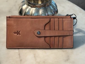 FRYE Melissa Snap Card Wallet Apricot / Italian Leather / Dustbag Included /NWT - Picture 1 of 6