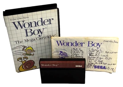 Wonder Boy Sega Master System *Complete* #2 - Image 1 of 4