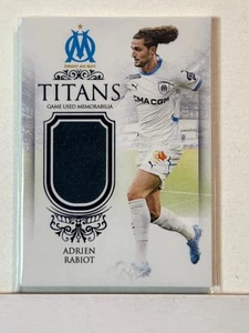 2024-25 Futera Club LIVE Marseille Titans Game Used #02 Adrien Rabiot 2/6 - Picture 1 of 2