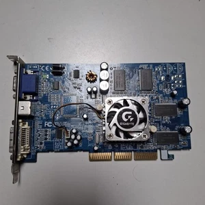 Vintage Gigabyte GV R92128DH 128mb Radeon 9200 AGP - Zdjęcie 1 z 14