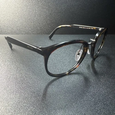 Prada Italy B VPR03T 52[]22 2AU-1O1 145 Brown Eyeglasses MH28 - Image 1 of 4