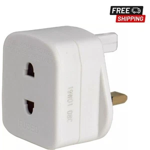 Masterplug Shavingadaptor_01 Electric Shaver Adaptor 50 x 48 x 46 mm, White - Picture 1 of 4
