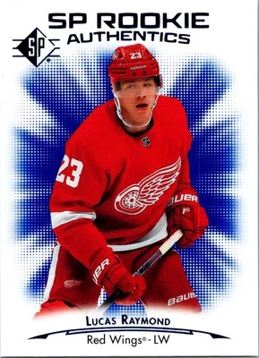 2021-22 SP #132 Lucas Raymond Blue - Image 1 of 2