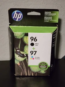New Sealed Genuine HP 96 97 Black & Tri-color Ink C9353FN Expired 11/17 - Picture 1 of 6