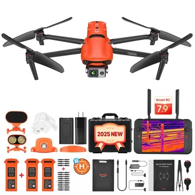 Autel Robotics EVO II Dual 640T V3 Enterprise Thermal Drone Infrared 3D Obstacle - Image 1 of 4