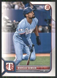 2022 Bowman #6 Marcus Semien Texas Rangers 3649 - Picture 1 of 2