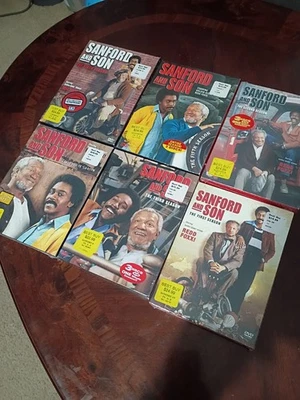 Sanford and Son Complete Series Seasons 1-6 DVD Box Sets Redd Foxx New Sealed Foto 1 de 4