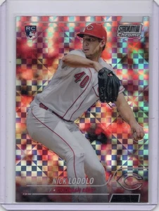 2022 Topps Stadium Club Chrome - Nick Lodolo #51 X-Fractor (RC) Reds - Picture 1 of 2