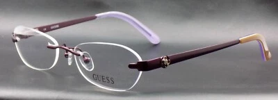 Monturas de gafas sin montura para mujer GUESS GU2338 PUR 53-17-135 púrpura Foto 1 de 3