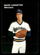 Mark Langston 1984 Mother's Cookies Seattle Mariners #13   Seattle Mariners