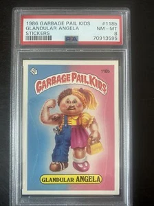 Pattumiera spazzatura bambini 1986 ghiandola Angela PSA 8 118b - Foto 1 di 2