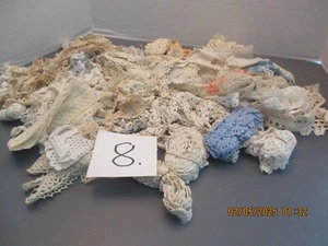 HUGE GROUP OF VINTAGE TRIMS AND EDGINGS - LOT #8 - Picture 1 of 9