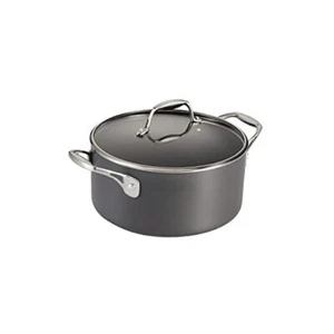 Covered Hard Anodized 5 Qt 5 Qt Covered Dutch Oven Dutch Oven - Picture 1 of 7