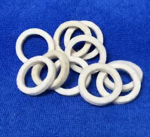 8267824 ~ WOOL FLAT WASHER (LOT OF 10) - Picture 1 of 1