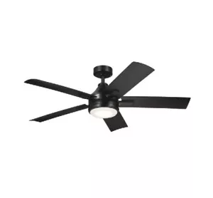 Kichler Tide 52" 5 Blade Indoor / Outdoor LED Ceiling Fan with Remote Control - Picture 1 of 17