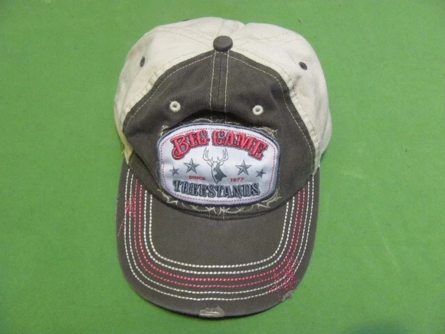 Gorra/Gorra de Béisbol BIG GAME TREESTAND Ajustable Envejecida Foto 1 de 4