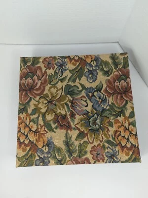 Álbum de fotos tapiz plegable floral tiene capacidad para 200-400 fotos nunca usado vintage Foto 1 de 4