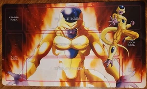 Dragon ball super Golden Frieza Playmat Play Mat desk Mouse Pad TCG CCG MTG - Picture 1 of 4